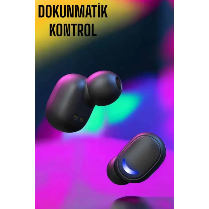 BUĞZ Powerbank Özellikli Kablosuz Bluetooth Kulaklık RGB Işıklı - BUĞZ