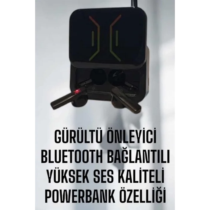  Powerbankli Bluetooth Kulaklık Yüksek Ses Kaliteli Kablosuz
