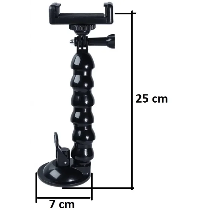  Pratik Akrobat Vantuzlu Teleskobik Telefon Tutucu