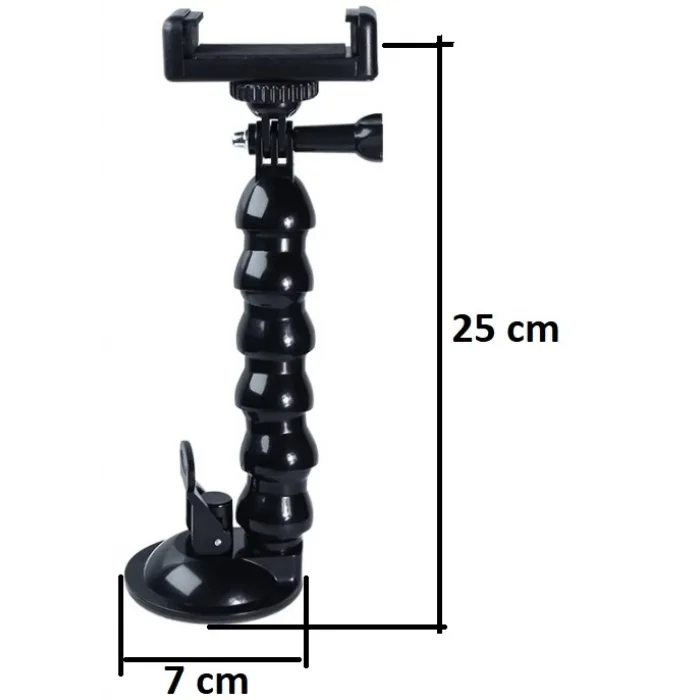 BUĞZ Pratik Akrobat Vantuzlu Teleskobik Telefon Tutucu ( BUĞZ )