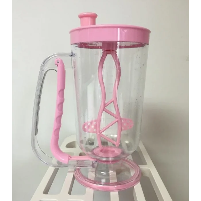 BUĞZ Pratik Ölçekli Kolay Pankek Kek Krep Akıtma Yapma Makinesi Karıştırıcı ( BUĞZ )