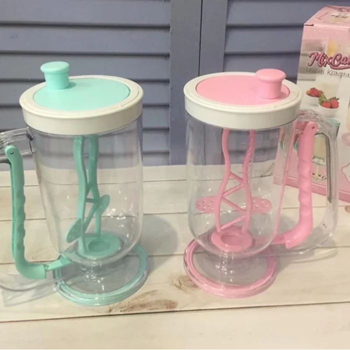  Pratik Ölçekli Pankek Kek Krep Akıtma Makinesi Kolay Kullanım, Cepli Kağıt Havluluk Hediyeli