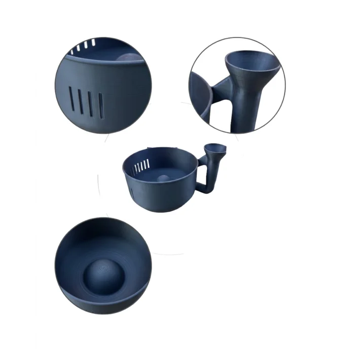 BUĞZ Pratik Sebze Yıkayıcı Süzgeçli Hazneli Ergonomik Saplı Mutfak Yardımcısı