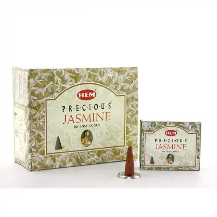  Precious Jasmine Aromalı Konik Tütsü