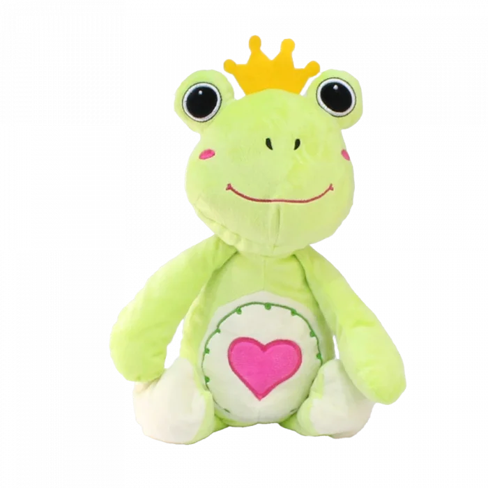  Prens , Prenses Kurbağa Peluş Oyuncak 30 cm - Stokta Olan Renk Gönderilir
