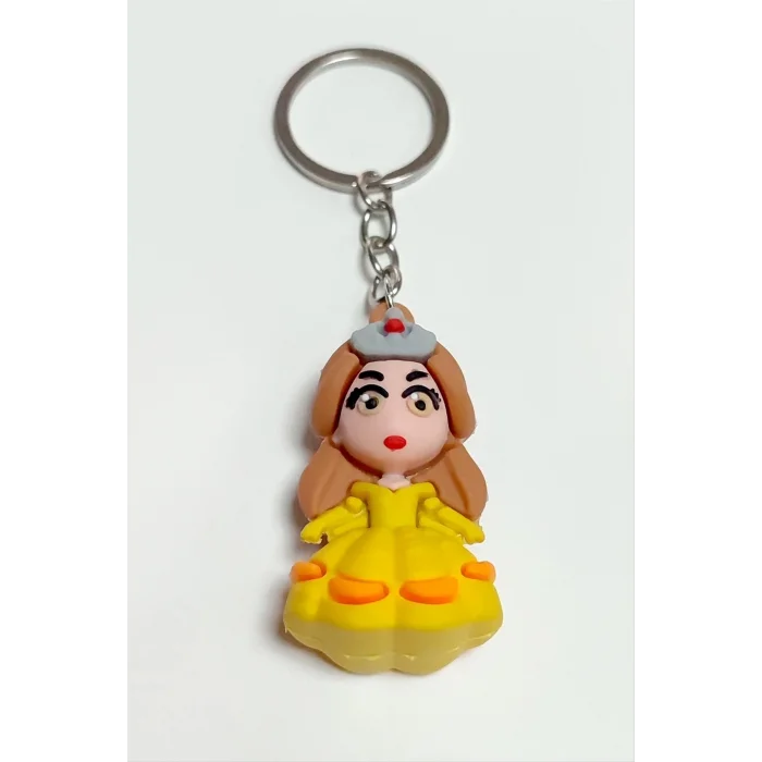  Prenses Silikon Anahtarlık