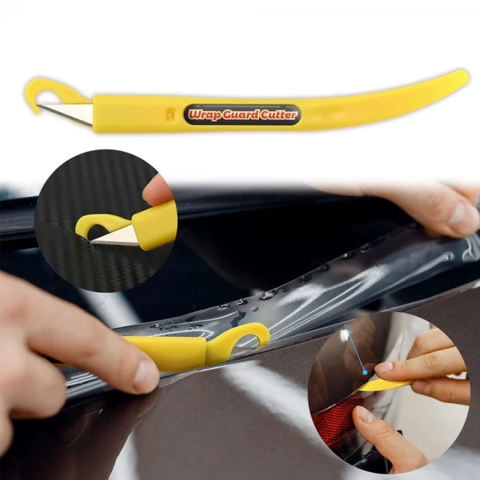BUĞZ Pro Wrapstick Araç Kaplama ve PPF Hassas Kesim Kalem Maket Bıçağı Sarı