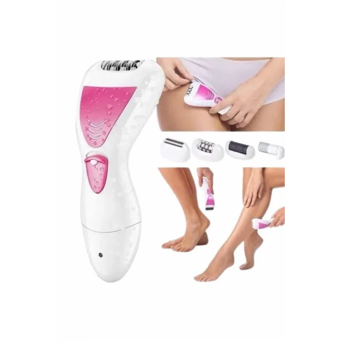 BUĞZ Profesyonel 4in1 Çok Amaçlı Epilasyon Aleti Şarjlı Pratik Taşınabilir