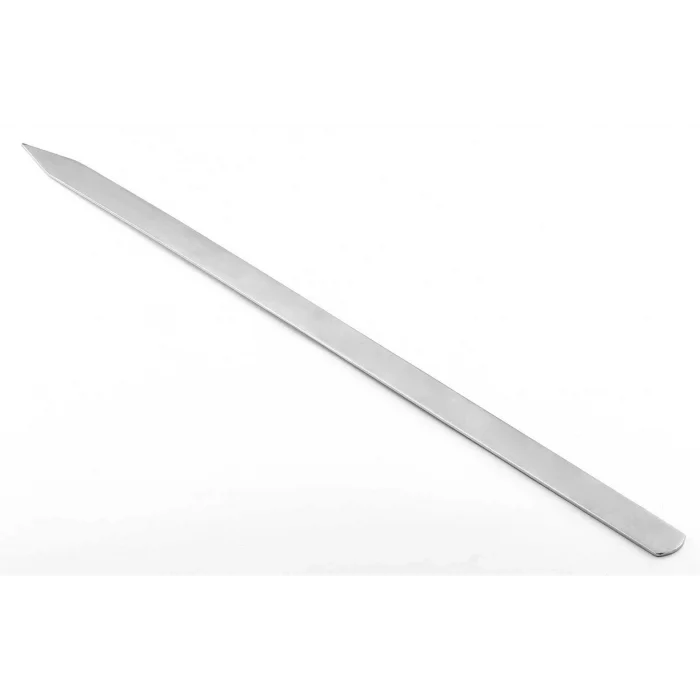 BUĞZ Profesyonel Adana Kebap Şişi - 60 cm - Yassı Metal - Mangal Ekipmanı