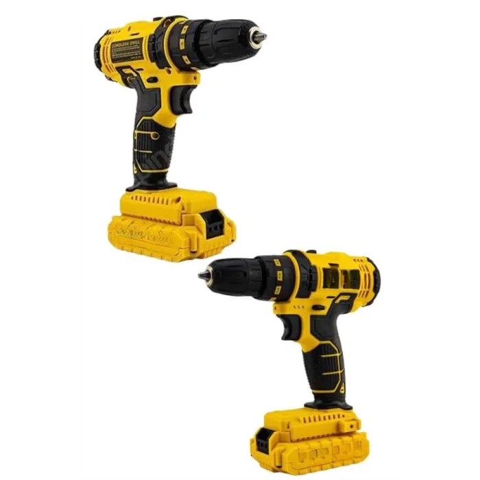 BUĞZ Profesyonel Çift Bataryalı Akülü Vidalama Şarjlı Matkap 24 Parça