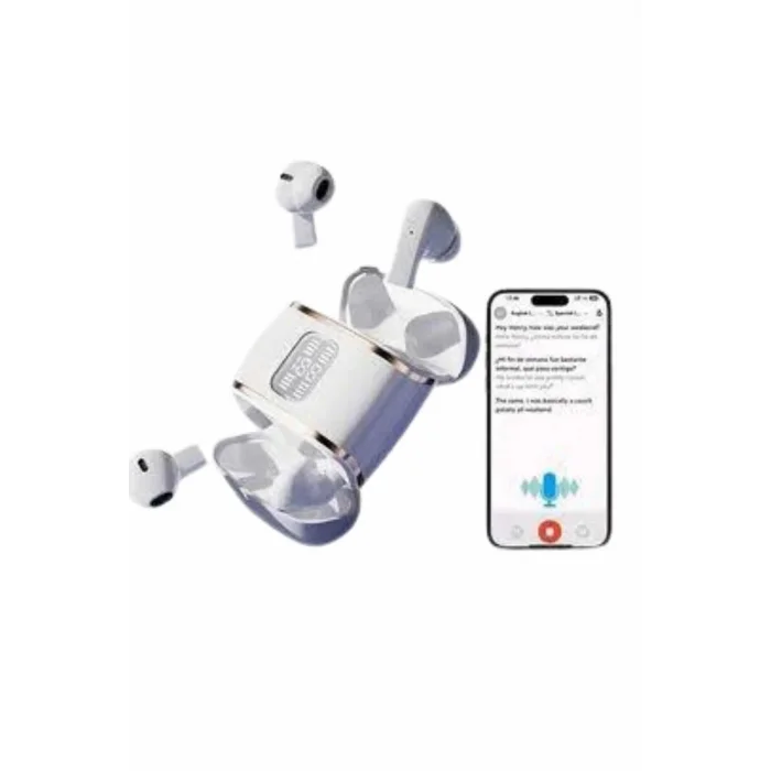  Profesyonel Dijital Göstergeli Düşük Gecikme Bluetooth Kulaklık Çift Kulaklık