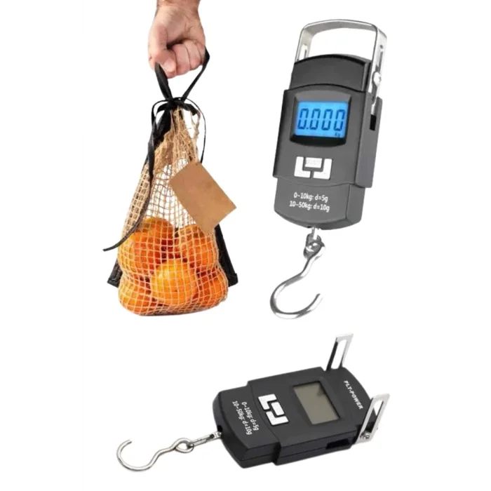  Profesyonel El Terazisi El Kantarı 50 Kg Dijital Göstergeli Tartı