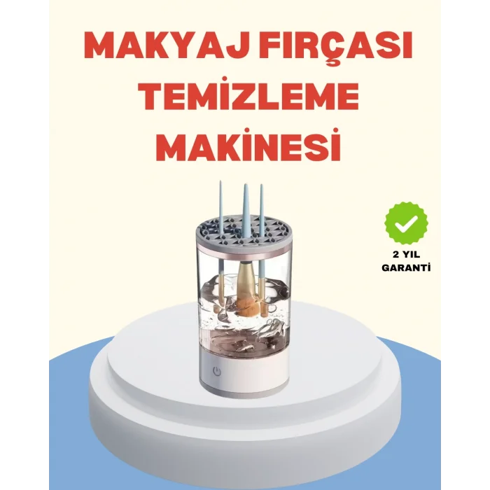 BUĞZ Profesyonel Makyaj Fırçası Temizleme ve Kurutma Makinesi