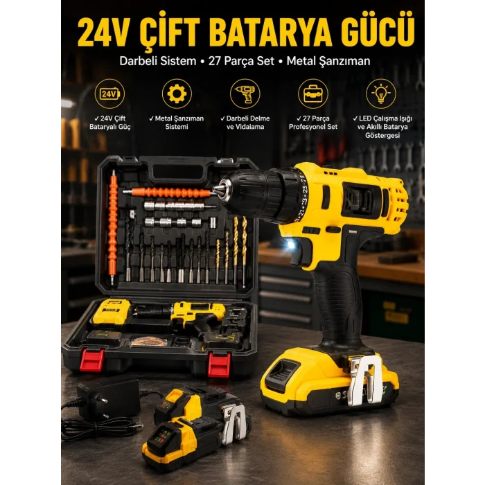 BUĞZ Profesyonel Matkap Seti