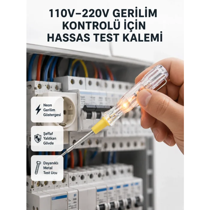 BUĞZ Profesyonel Neon Test Kalemi