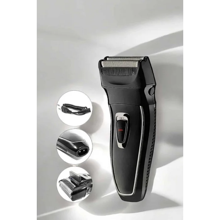 BUĞZ Profesyonel Paslanmaz Çelik Bıçaklı Saç ve Sakal İçin Çok Yönlü Kullanım - BUĞZ