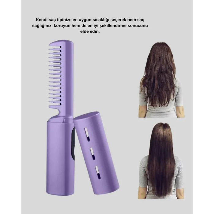 BUĞZ Profesyonel Saç Düzleştirici – Saç Tipine Göre Ayarlanabilir Sıcaklık ve Koruma