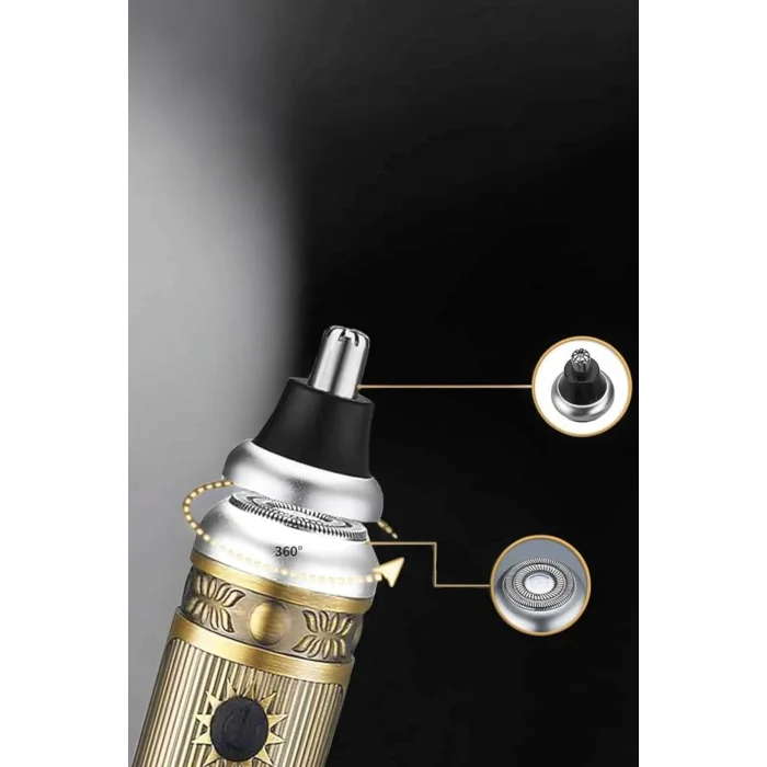  Profesyonel Saç Sakal ve Vücut Tıraşına Uygun Sıfır Sinek Kaydı Tıraş