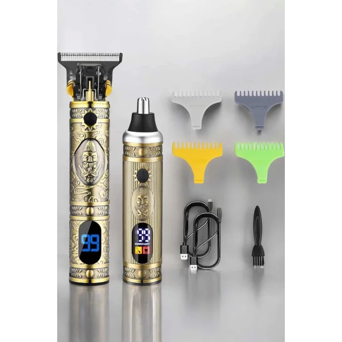  Profesyonel Saç Sakal ve Vücut Tıraşına Uygun Sıfır Sinek Kaydı Tıraş