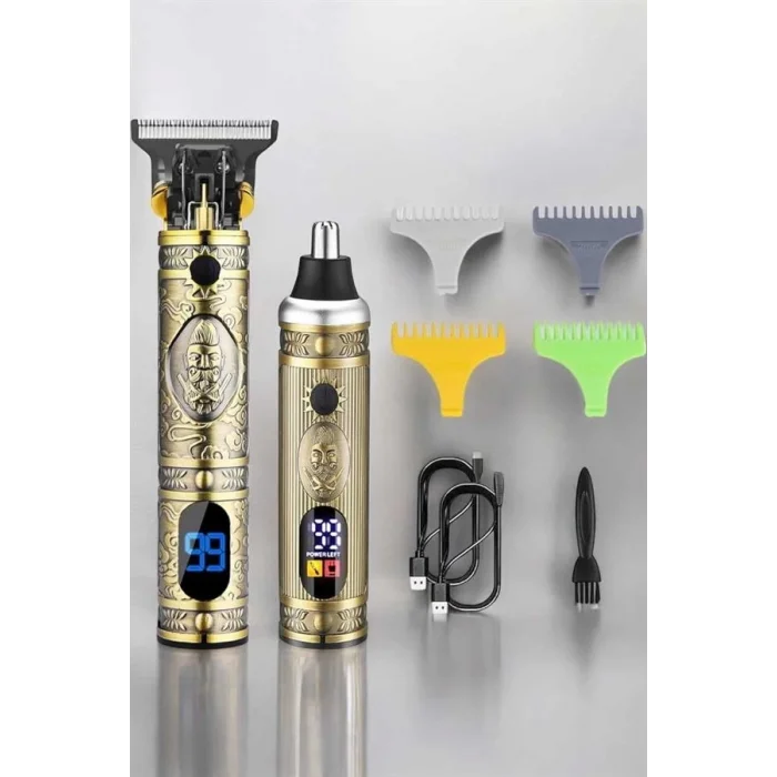  Profesyonel Saç Sakal ve Vücut Tıraşına Uygun Sıfır Sinek Kaydı Tıraş