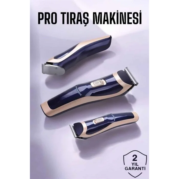 BUĞZ Profesyonel Şarjlı Saç ve Sakal Traş Makinesi Kolay Kullanım