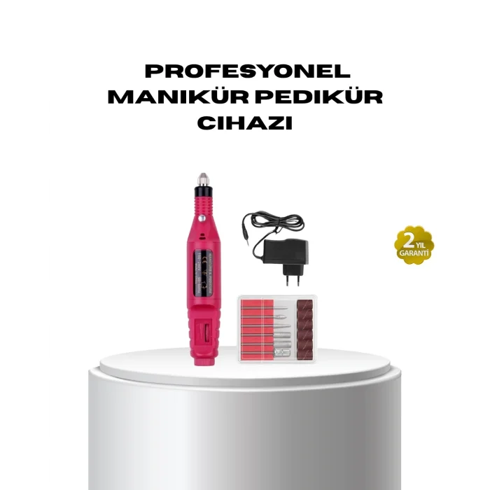 BUĞZ Profesyonel Tırnak Matkap Makinesi – USB Şarjlı, Ayarlanabilir Hız, Düşük Titreşimli ve Sessiz Çalışma