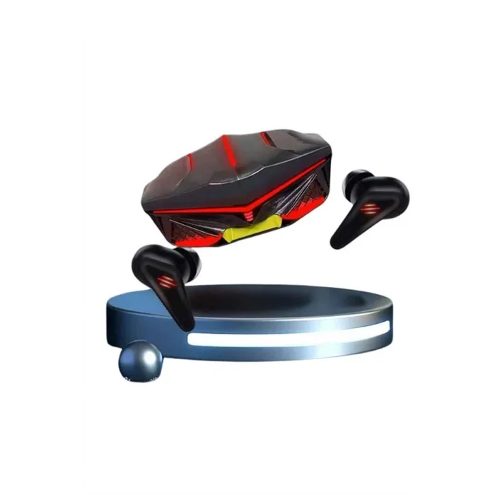 BUĞZ Profesyonel TWS Işıklı Kablosuz Bluetooth Kulaklık Oyuncu Kulaklığı - BUĞZ