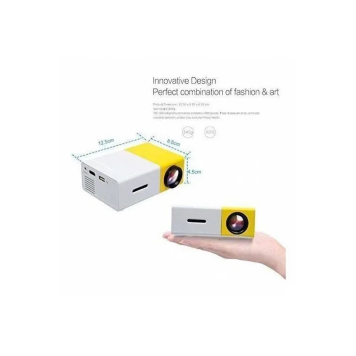 BUĞZ Projeksiyon cihazı FULL HD 1920x1080 çözünürlük 1000:1 kontrast HDMI siyah renk - Yok USB