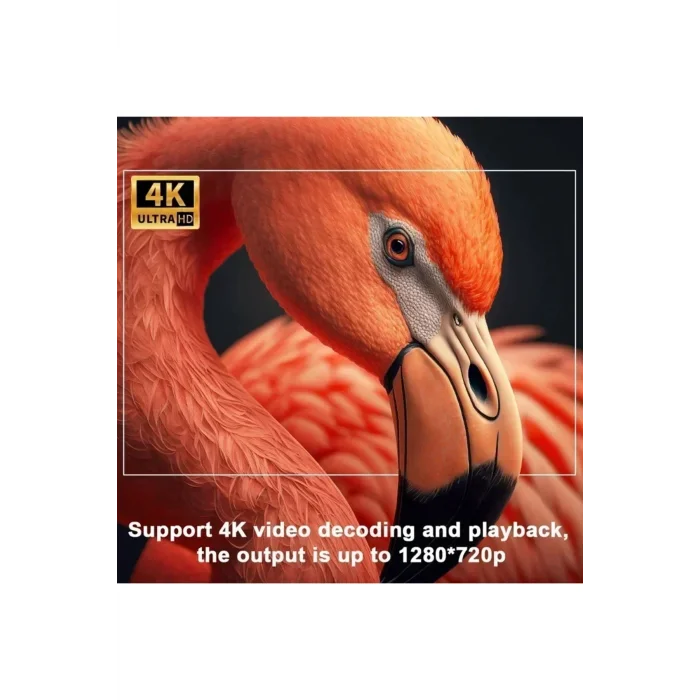 BUĞZ Projektör 4K Android 11 Dual Wifi6 260ANSI BT5.0 1080P 1280x720 çözünürlük destekli