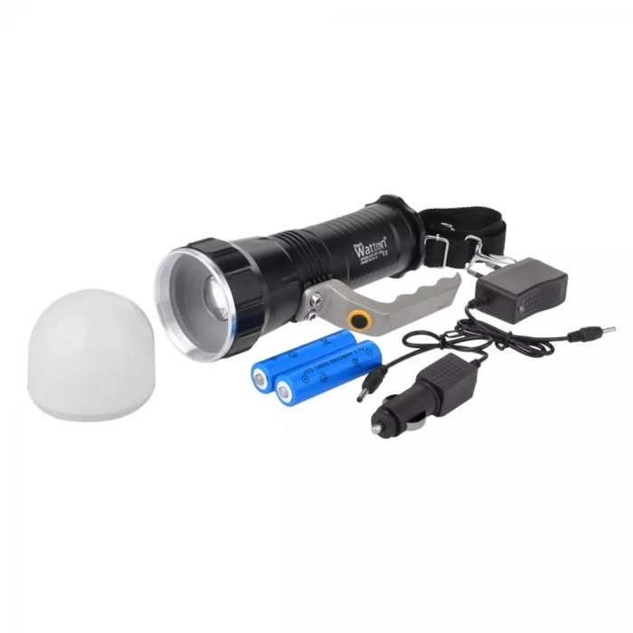 BUĞZ Projektor Modeli Zoomlu Şarjlı El Feneri  Wt-129