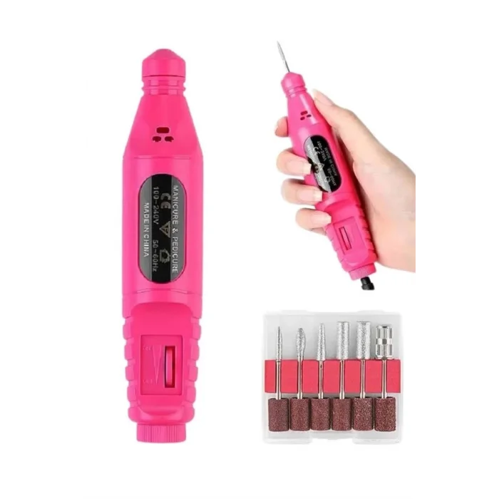  Protez Tırnak Ayak Nasır Ve Tırnak Mantar Makinesi Elektrikli 12v Tırnak Törpü Seti
