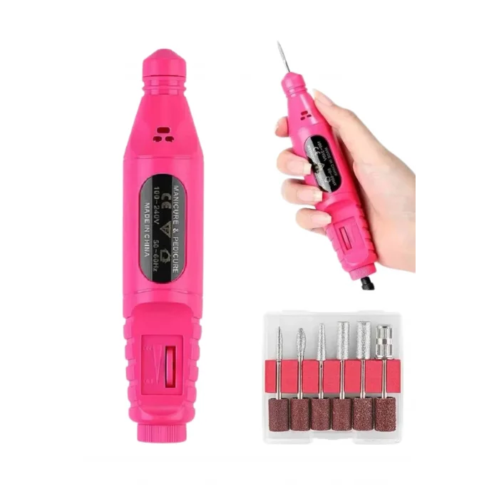  Protez Tırnak Ayak Nasır Ve Tırnak Mantar Makinesi Elektrikli 12v Tırnak Törpü Seti
