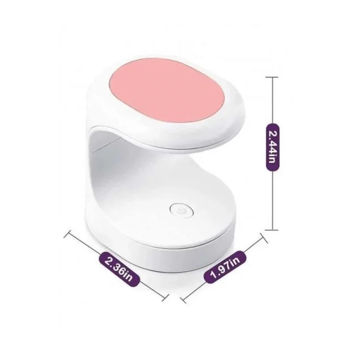  Protez Tırnak Kurutucu Kalıcı Oje Led Oje Kurutucu UV Işınlı Taşınabilir