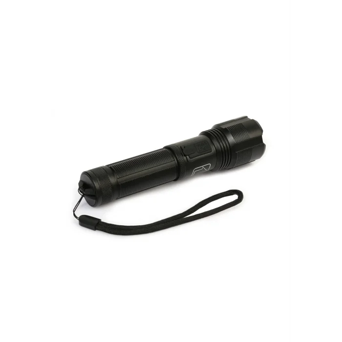 BUĞZ Ps-1600 Süper Parlak Led Zoomlu 5 Mod Su Geçirmez Profesyonel Kamp Bekçi Avcı Feneri