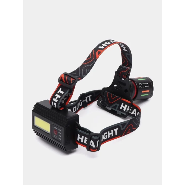 BUĞZ Ps-2910 Şarjlı Profesyonel Zoomlu Kamp Avcı Balıkçı Kafa Lambası Feneri