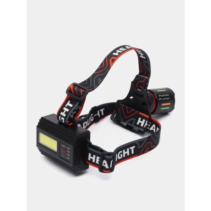 BUĞZ Ps-2910 Şarjlı Profesyonel Zoomlu Kamp Avcı Balıkçı Kafa Lambası Feneri