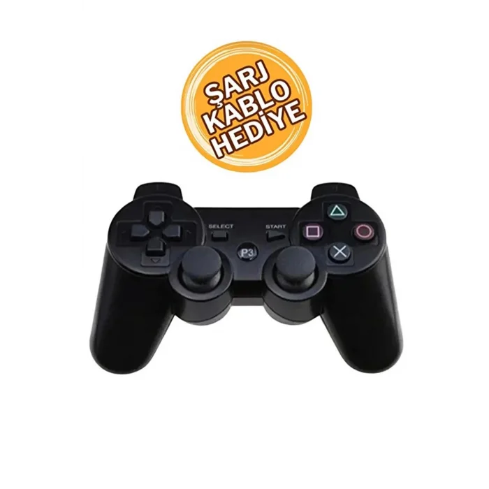 BUĞZ Ps3 Kablosuz Analog Oyun Kolu Oyuncu Konsolu Dualshock Wireless Joystick Controller
