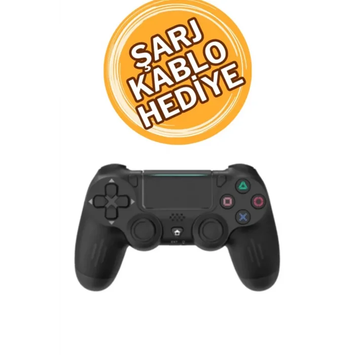BUĞZ Ps4 Kol Wireless Bt Kablosuz Oyun Kolu Ps4 Joystick Tablet Telefon Pc Uyumlu Titreşimli Oyun Kolu