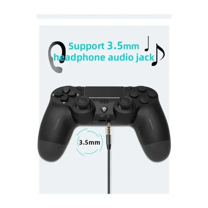 BUĞZ Ps4 Kol Wireless Bt Kablosuz Oyun Kolu Ps4 Joystick Tablet Telefon Pc Uyumlu Titreşimli Oyun Kolu