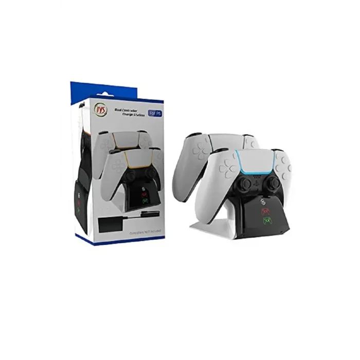 BUĞZ Ps5 Dualsense /ps5 Slim/ps5 Pro Gamepad Hızlı Şarj İstasyonu Çift Kol Şarj Ünitesi