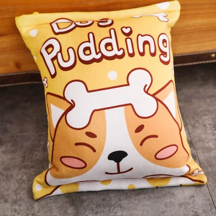 BUĞZ Pudding Peluş Yastık - 8 Mini Peluş - Oyuncaklı Yastık