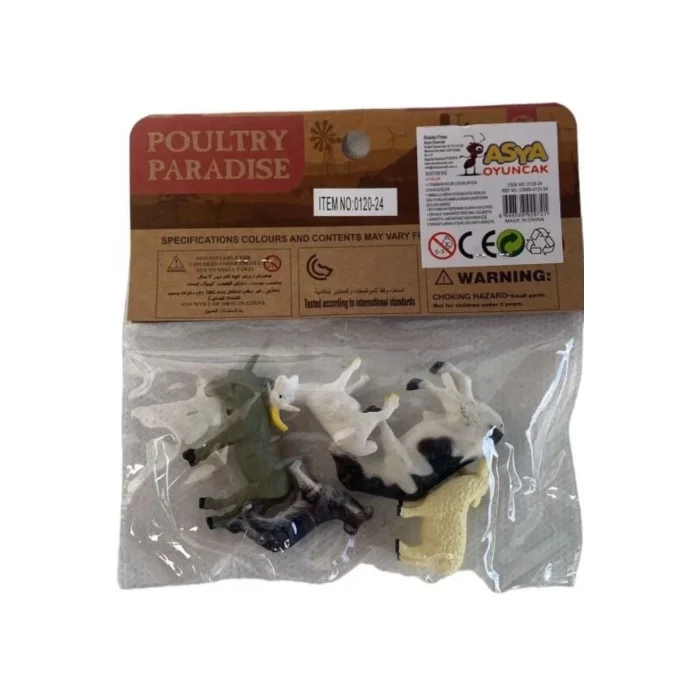  PVC VAHŞİ HAYVAN SETİ -ASY