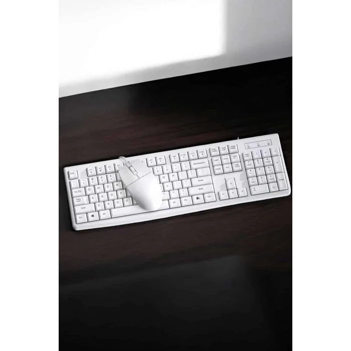  Q Klavye Klavye ve Mouse Seti USB Girişli Kablosuz