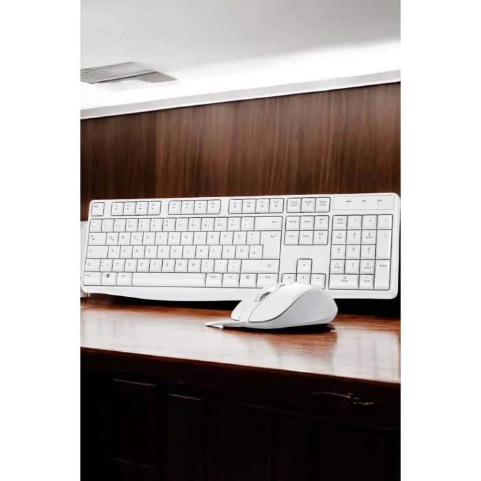  Q Klavye Klavye ve Mouse Seti USB Girişli Kablosuz