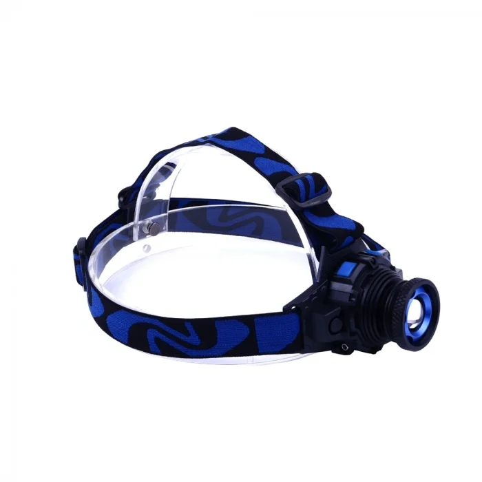 BUĞZ Q5 Şarjlı Mercekli Kafa Feneri Black Wt-121