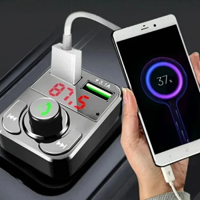 BUĞZ QC 3.1A USB & PD /TF FM Transmitter