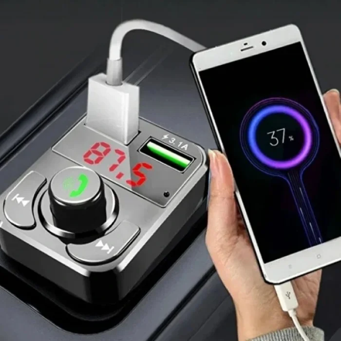 BUĞZ QC 3.1A USB & PD /TF FM Transmitter