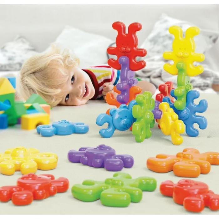 BUĞZ Quercetti Hayvan Şekilli Eğitici Yapım Oyunu 18 Parça