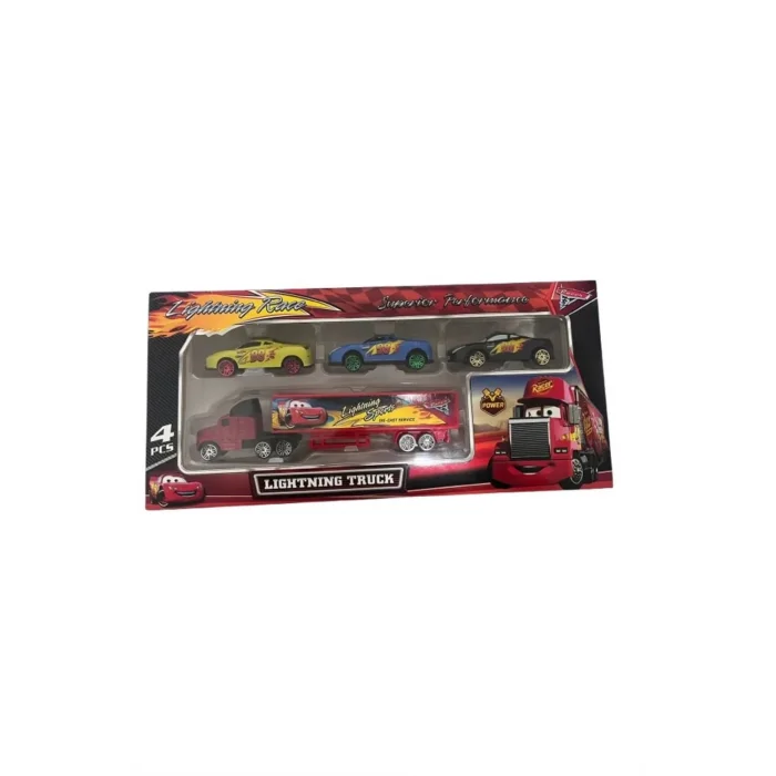 BUĞZ RACER TIR SETİ 3 LÜ METAL ARABALI
