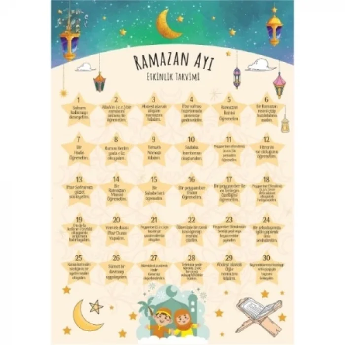 BUĞZ Ramazan Ayı Etkinlik Takvimi